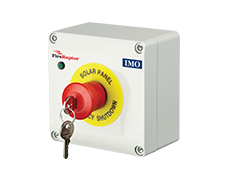 Emergency Rapid Shutdown Switch with Key